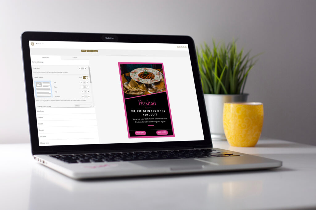 newsletter tool for restaurants